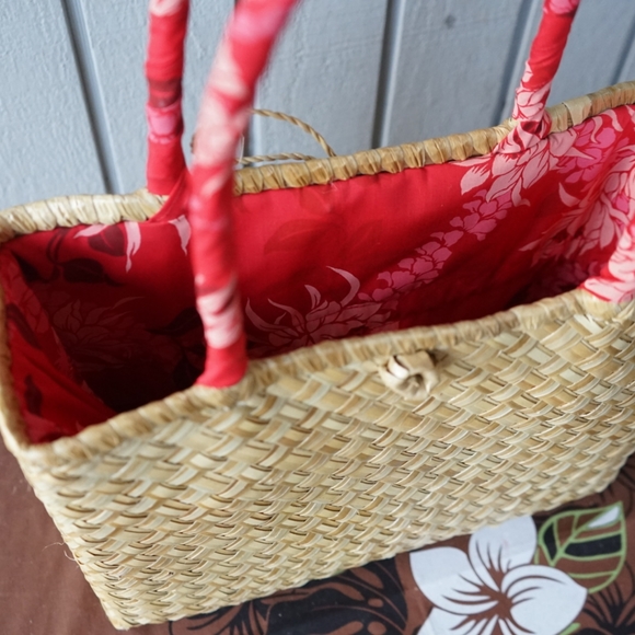 Hawaiian Lauhala Bag - Picture 4 of 6